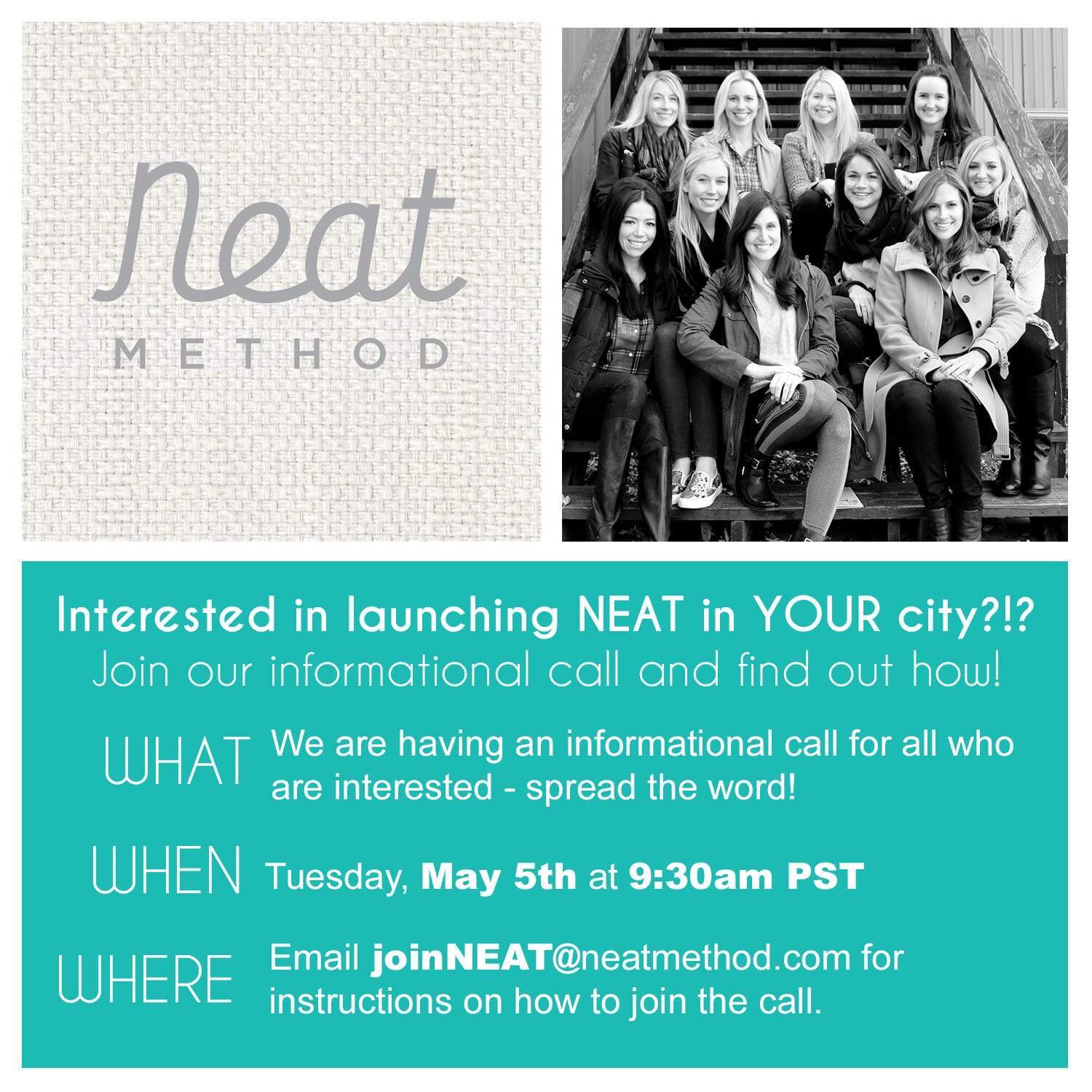 Are you ready to #joinNEAT