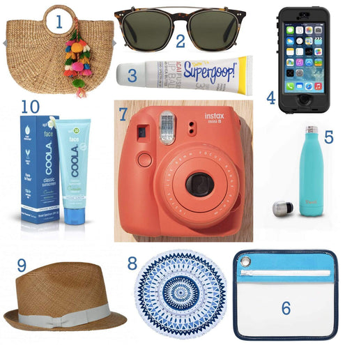 10 Things you Must Have for Your Last minute Summer Vacation to the Beach