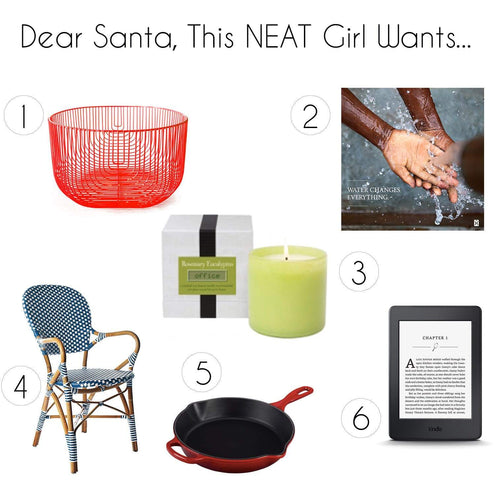 Dear Santa, This NEAT Girl Wants …