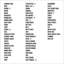 Load image into Gallery viewer, Pantry Label Set
